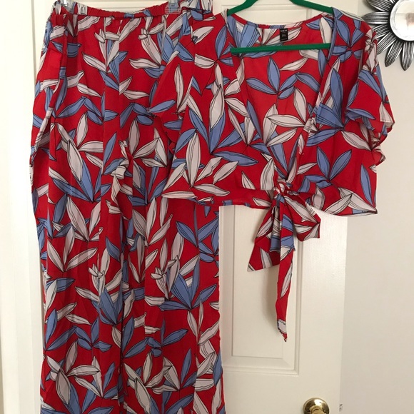 SHEIN Pants - Shein Palazzo Pants w/ Top